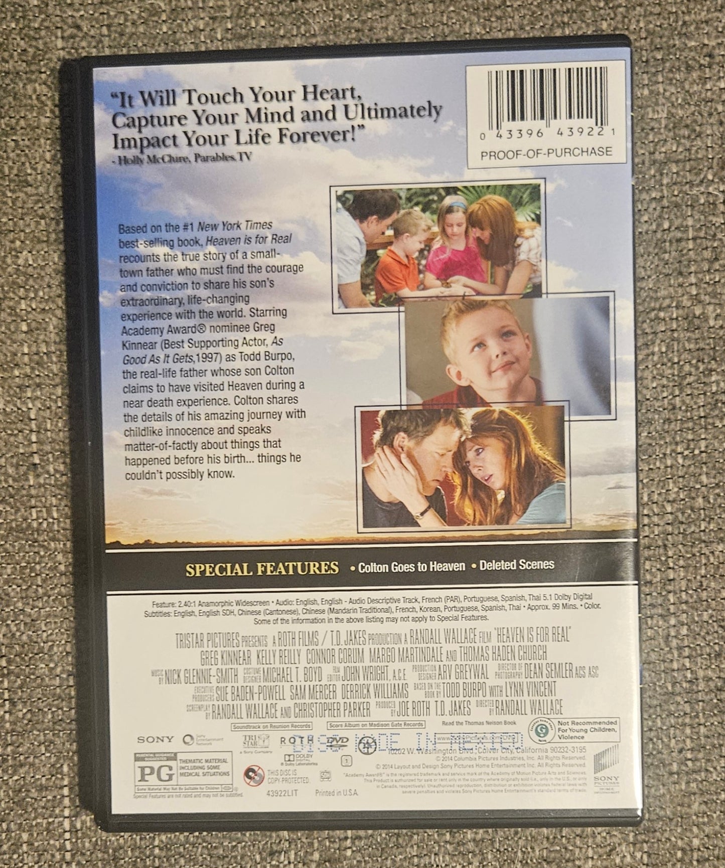 Heaven is for Real (DVD)