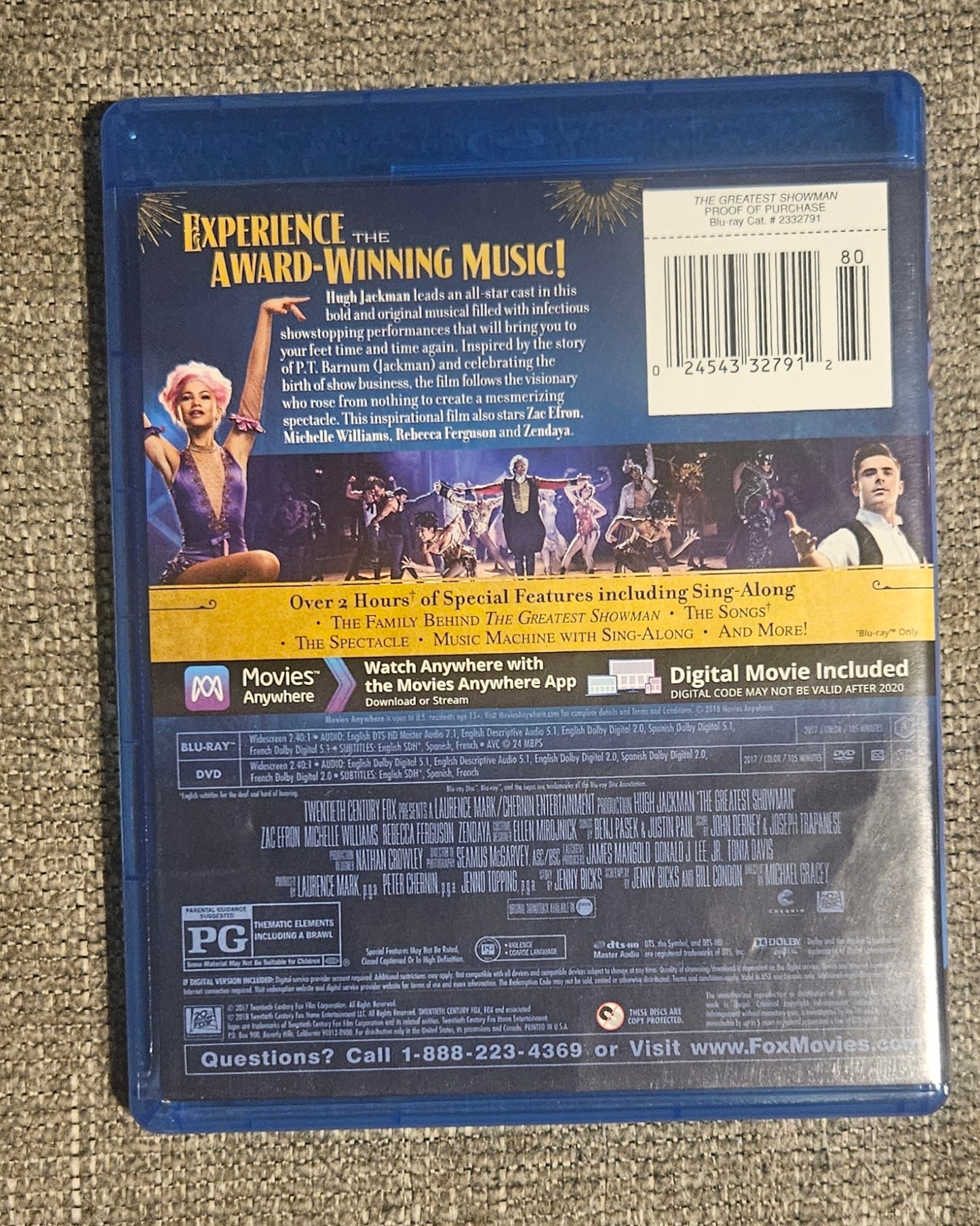 The Greatest Showman (Blu-Ray)