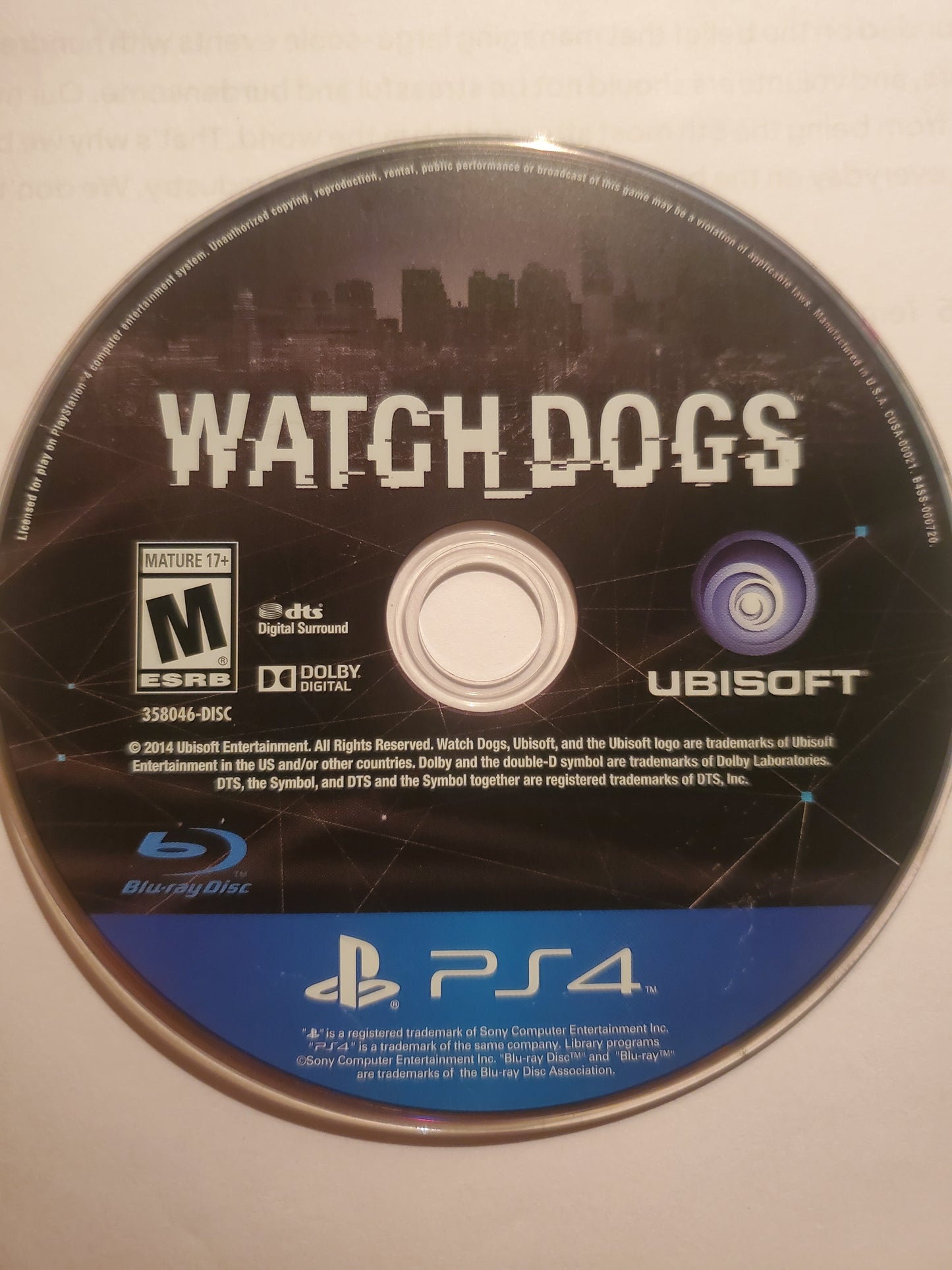 Watch Dogs (Loose)