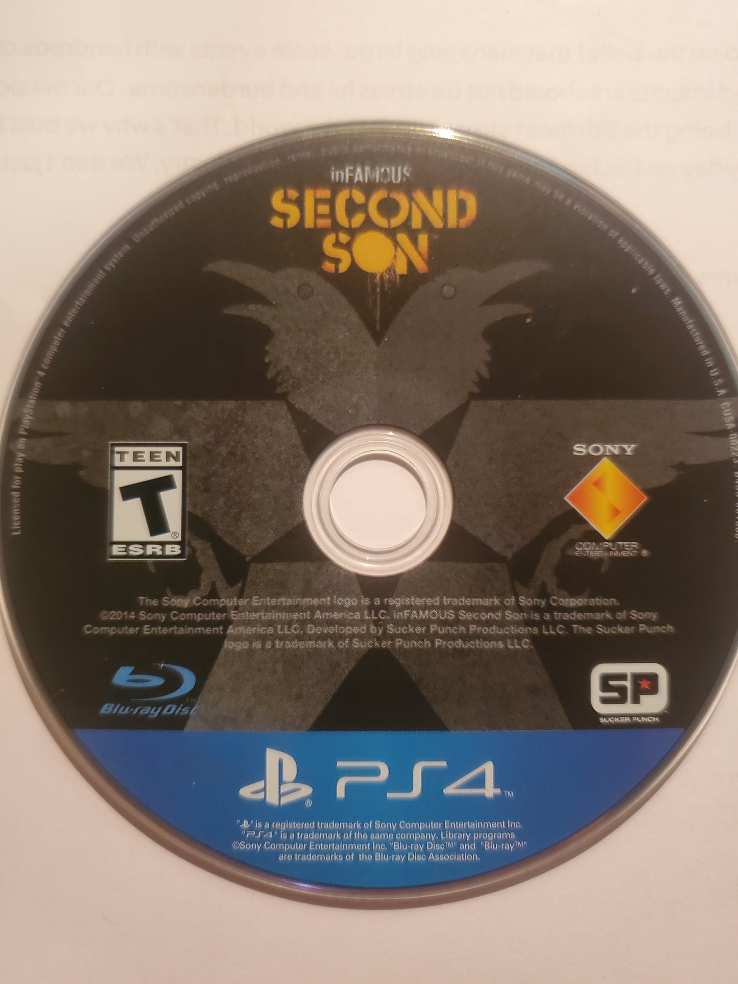 Infamous Second Son (Loose)