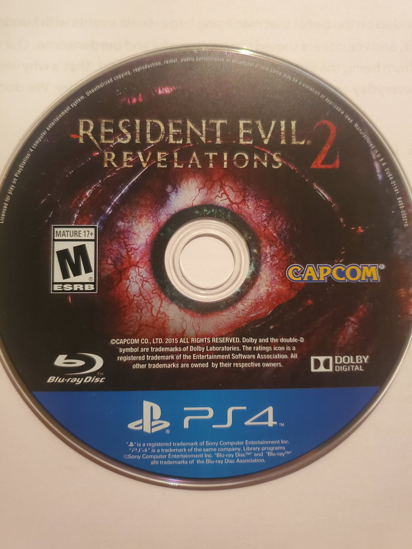 Resident Evil 2 Revelations (Loose)