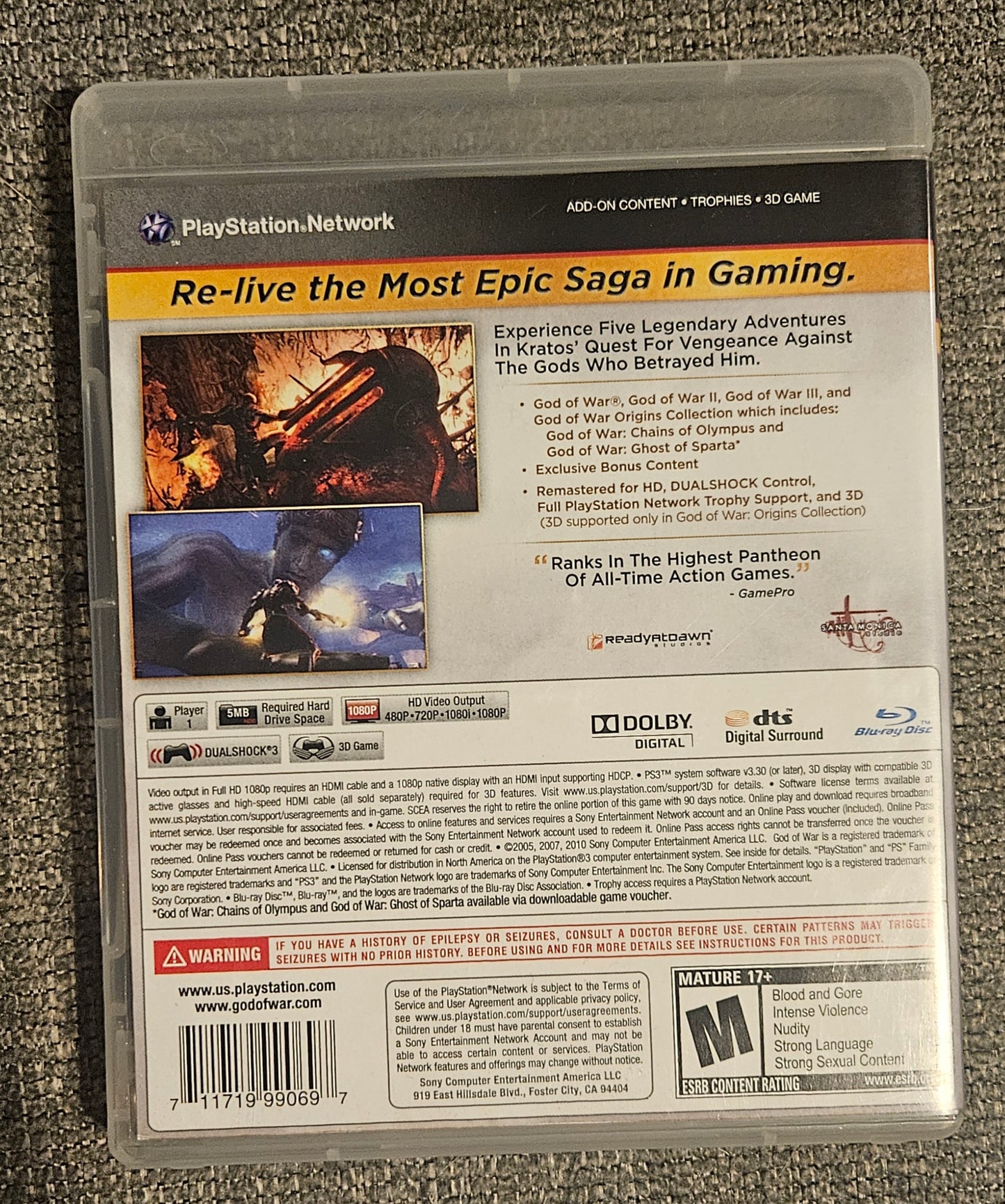 God of War Saga Collection