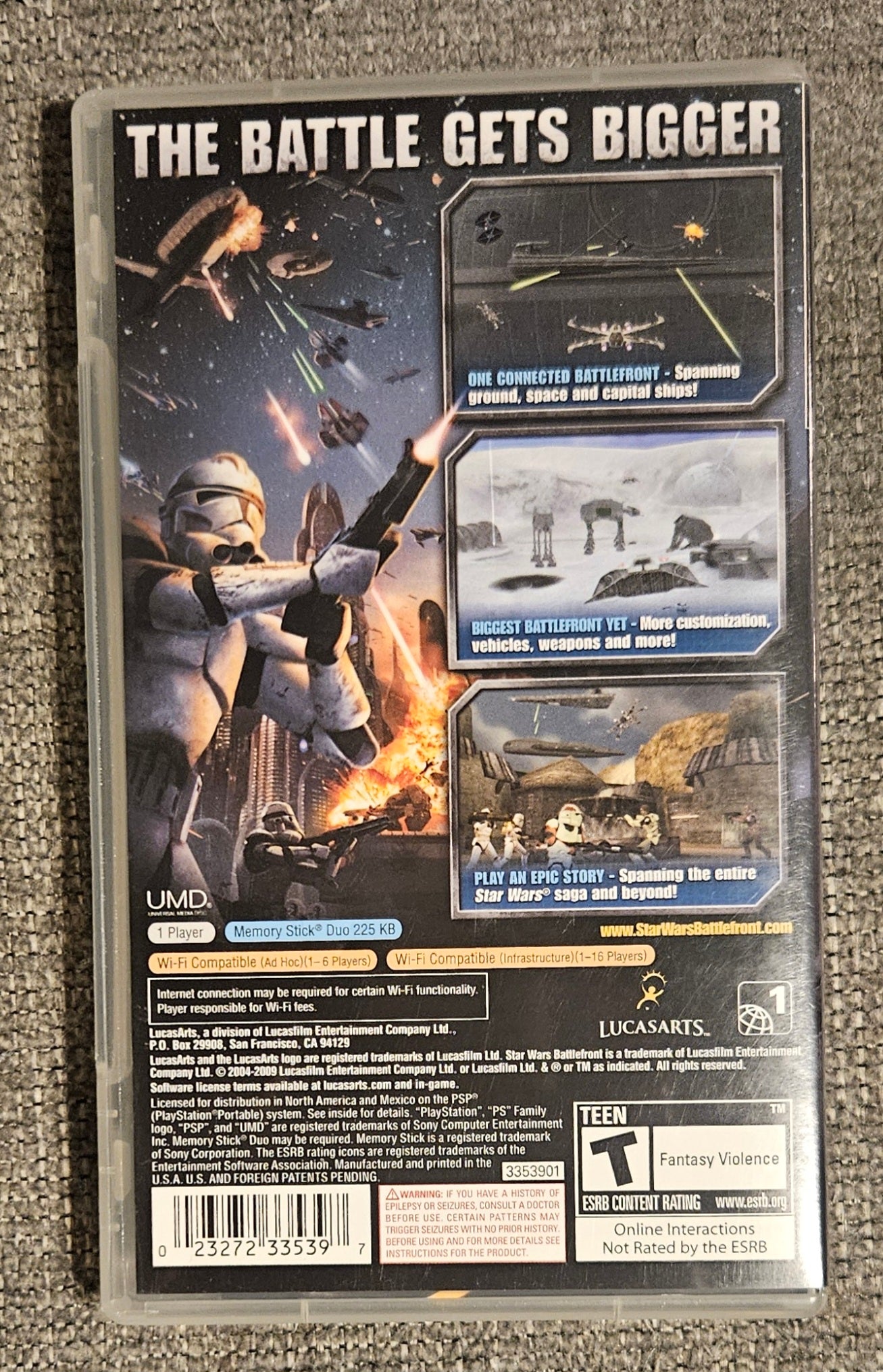 Star Wars Battlefront Elite Squadron