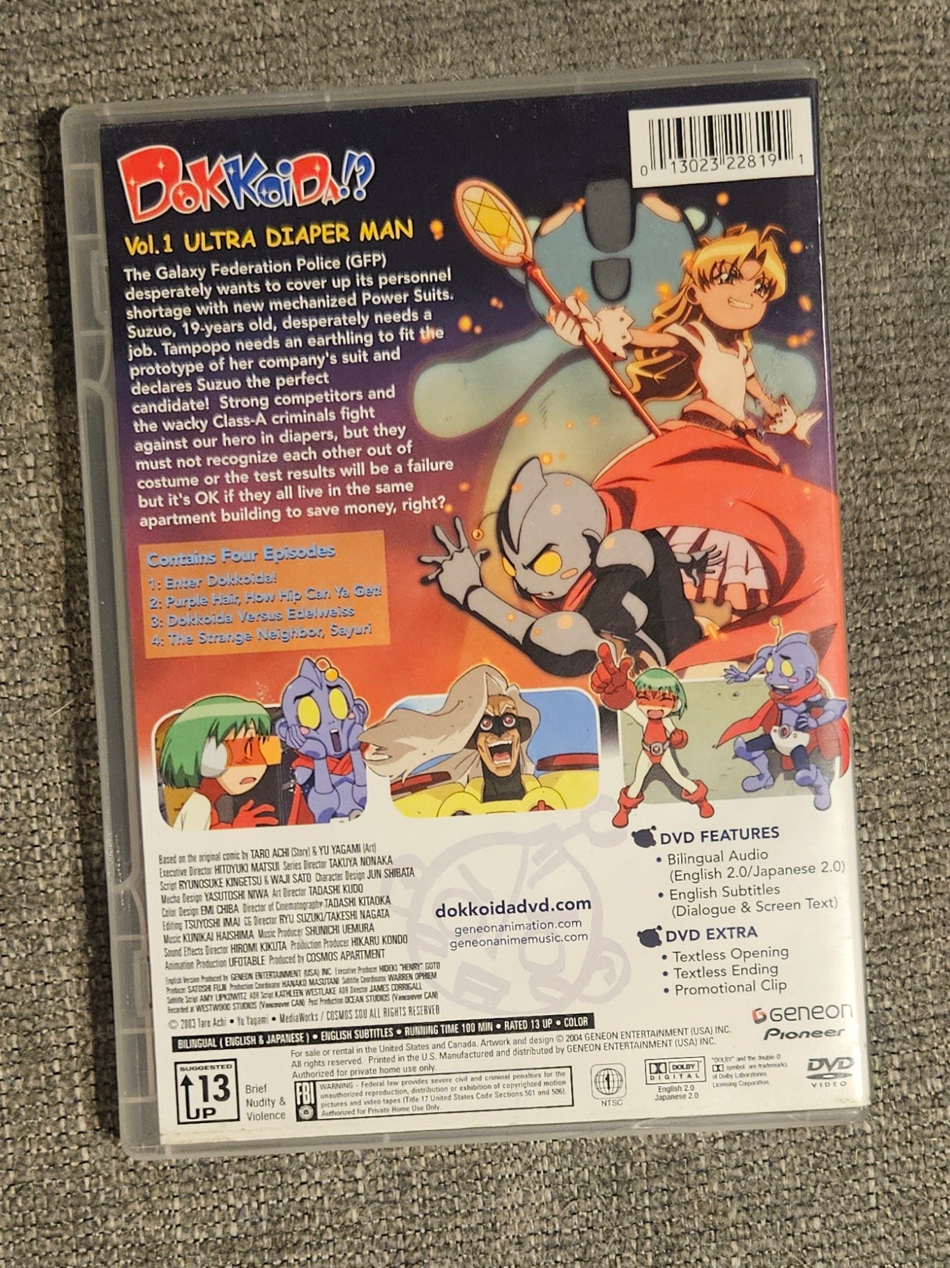 Dokkoida!? Vol. 1 Ultra Diaper Man (DVD)