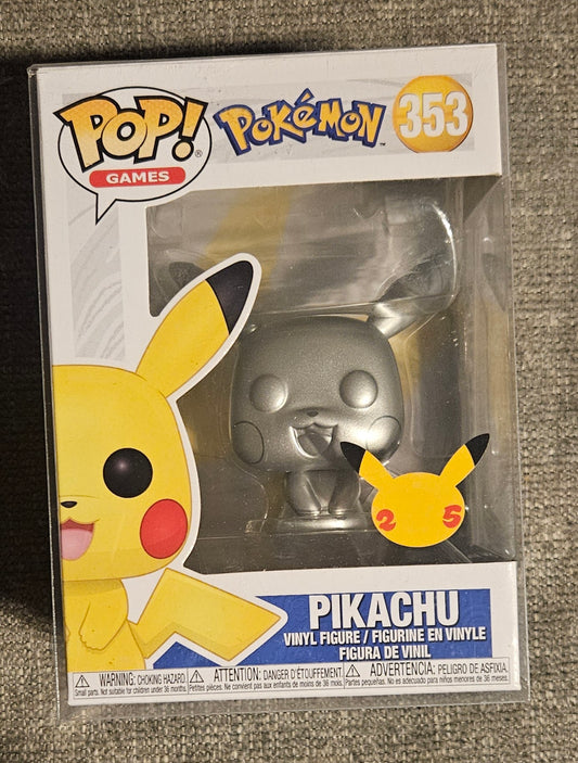 Pikachu Funko Pop (Chrome Edition)