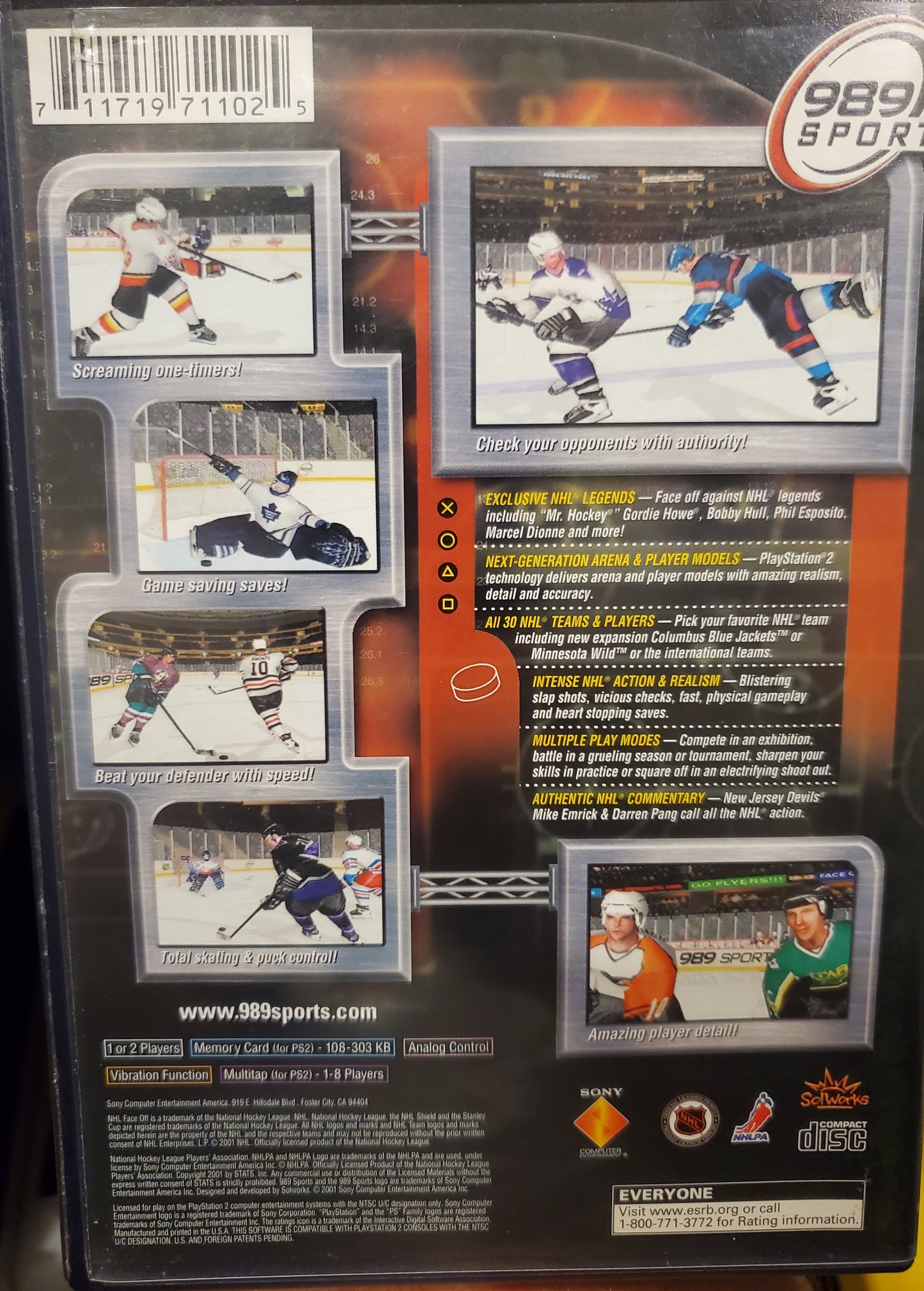 NHL Faceoff 2001