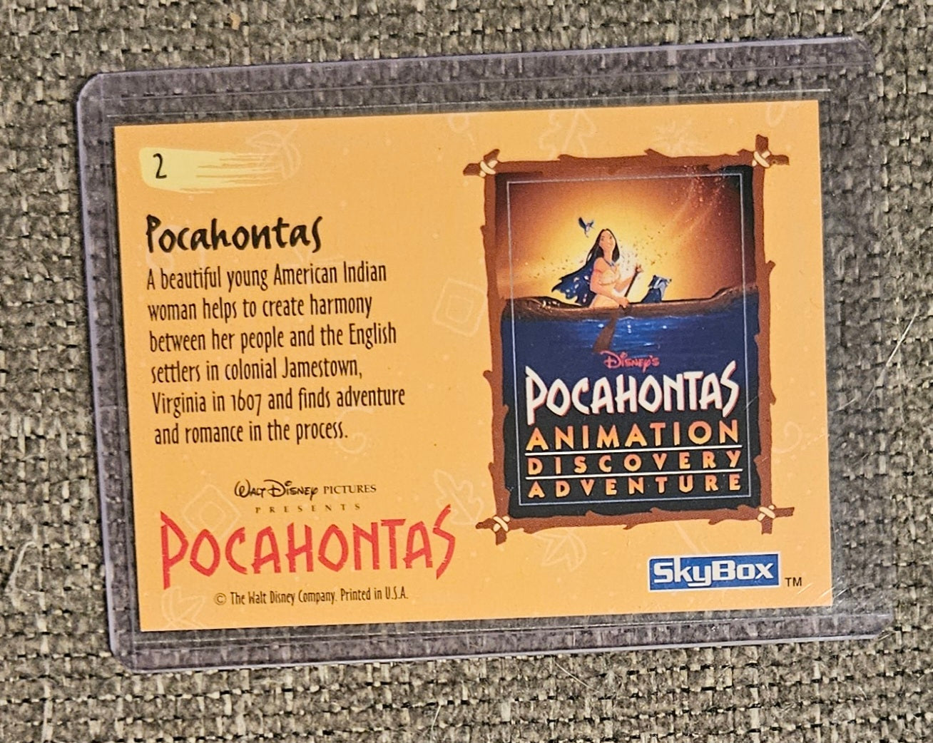 Disney's Pocahontas Animation Discovery Adventure