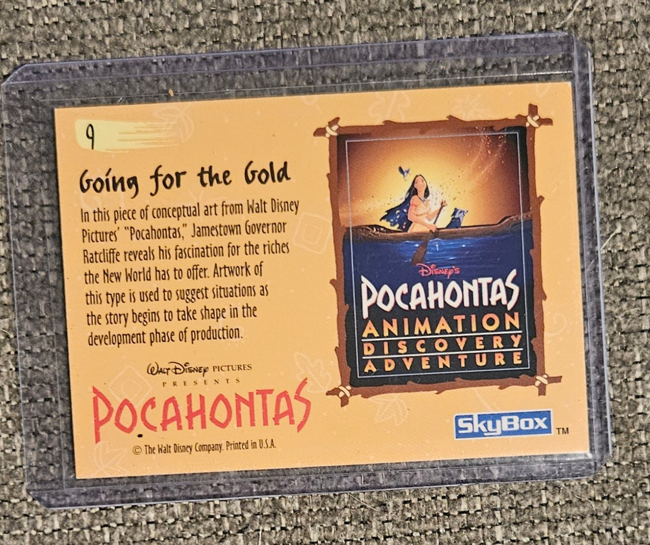 Disney's Pocahontas Animation Discovery Adventure