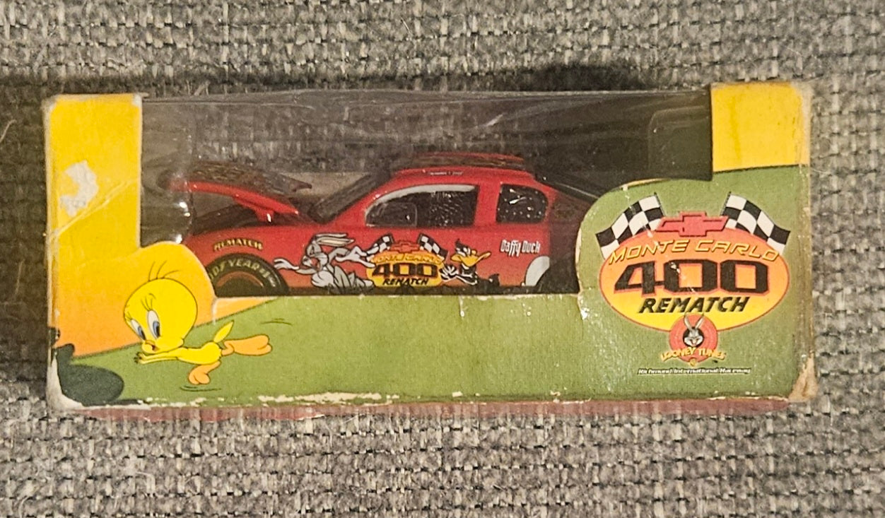Looney Tunes Rematch Event Car 2002 Monte Carlo Hood Open Collectible