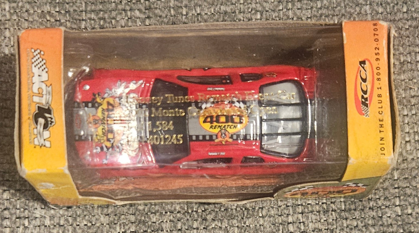 Looney Tunes Rematch Event Car 2002 Monte Carlo Hood Open Collectible