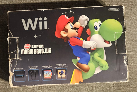 Nintendo WII System (New Super Mario Bros. Edition)