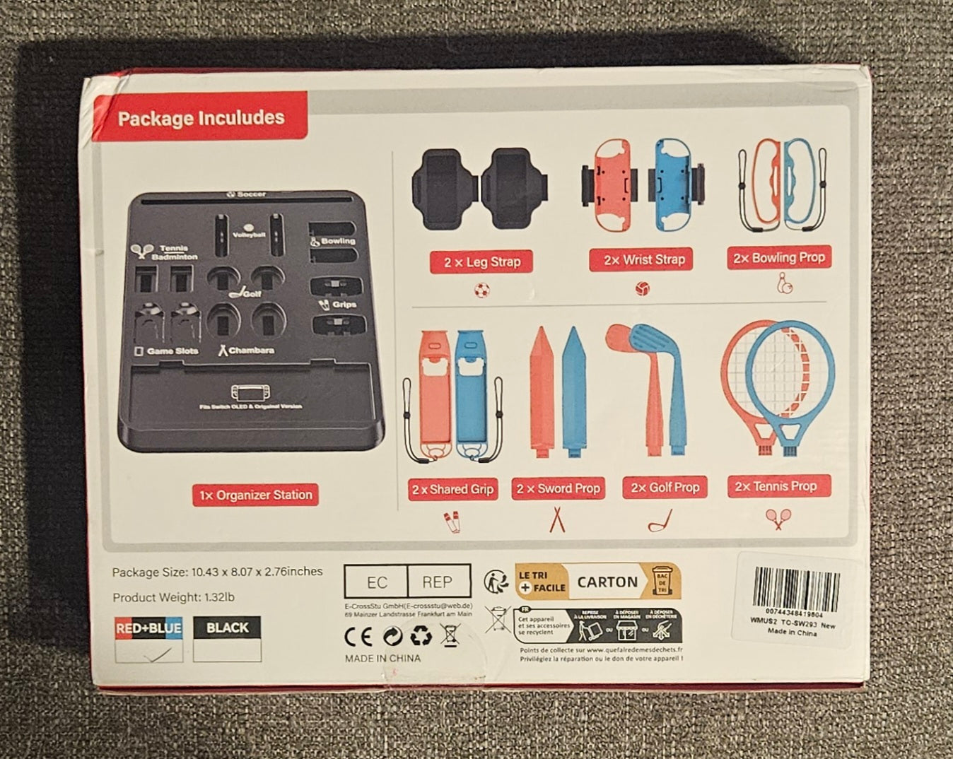 Nintendo Switch Sports Games Accessories Kit