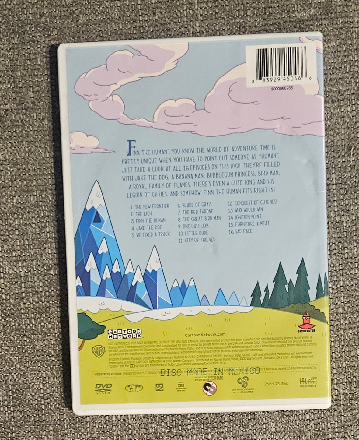 Adventure Time: Finn The Human (DVD)