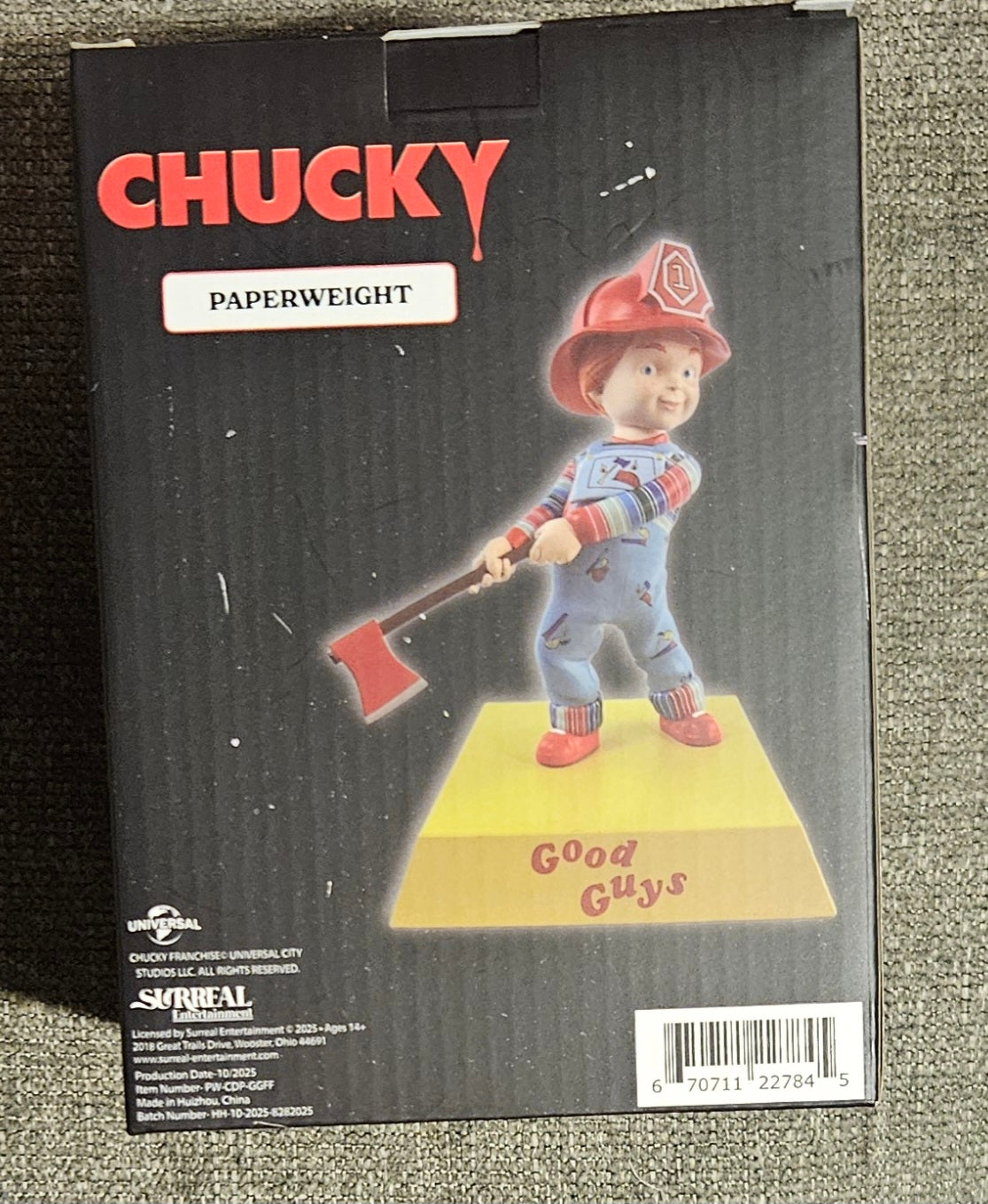 Child's Play Chucky Paperweight