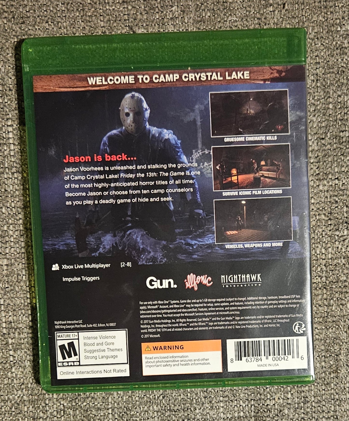 Friday The 13th: The Game