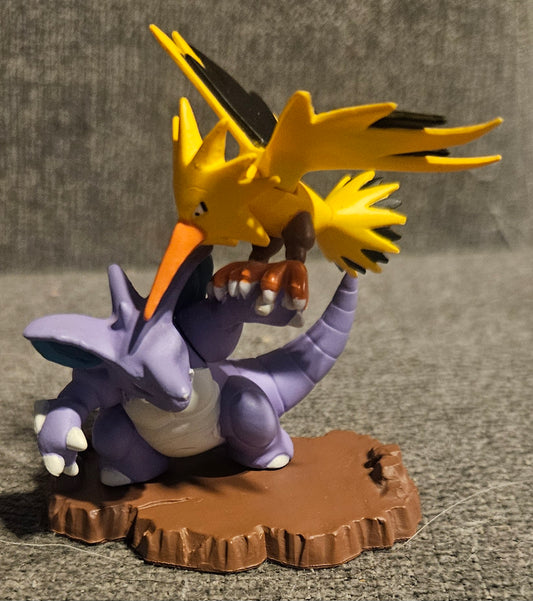 Japanese Nidoking & Zapdos Figurine