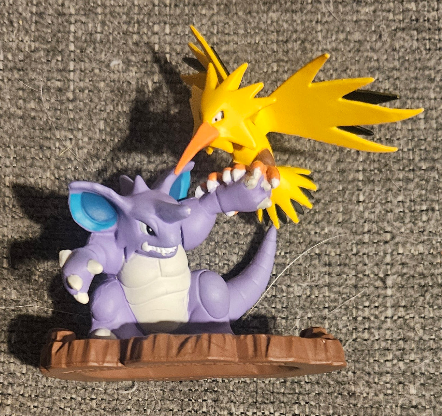 Japanese Nidoking & Zapdos Figurine