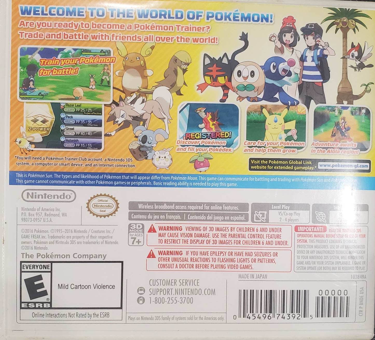 Pokemon Sun