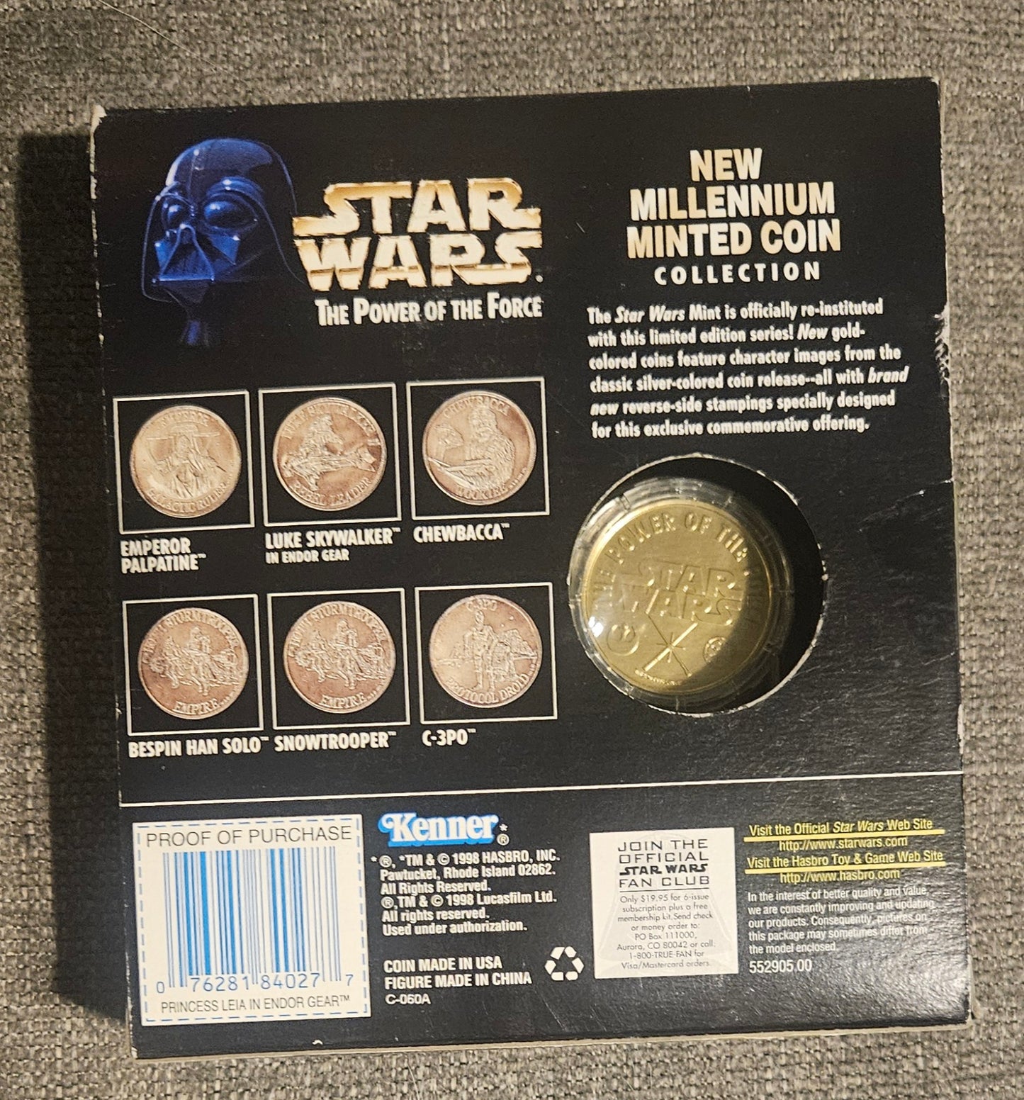 Star Wars: Princess Leia in Endor Gear Figure