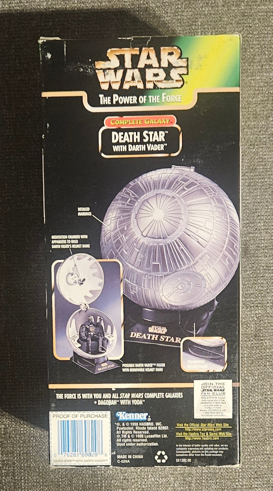 Star Wars: Death Star with Darth Vader Figure