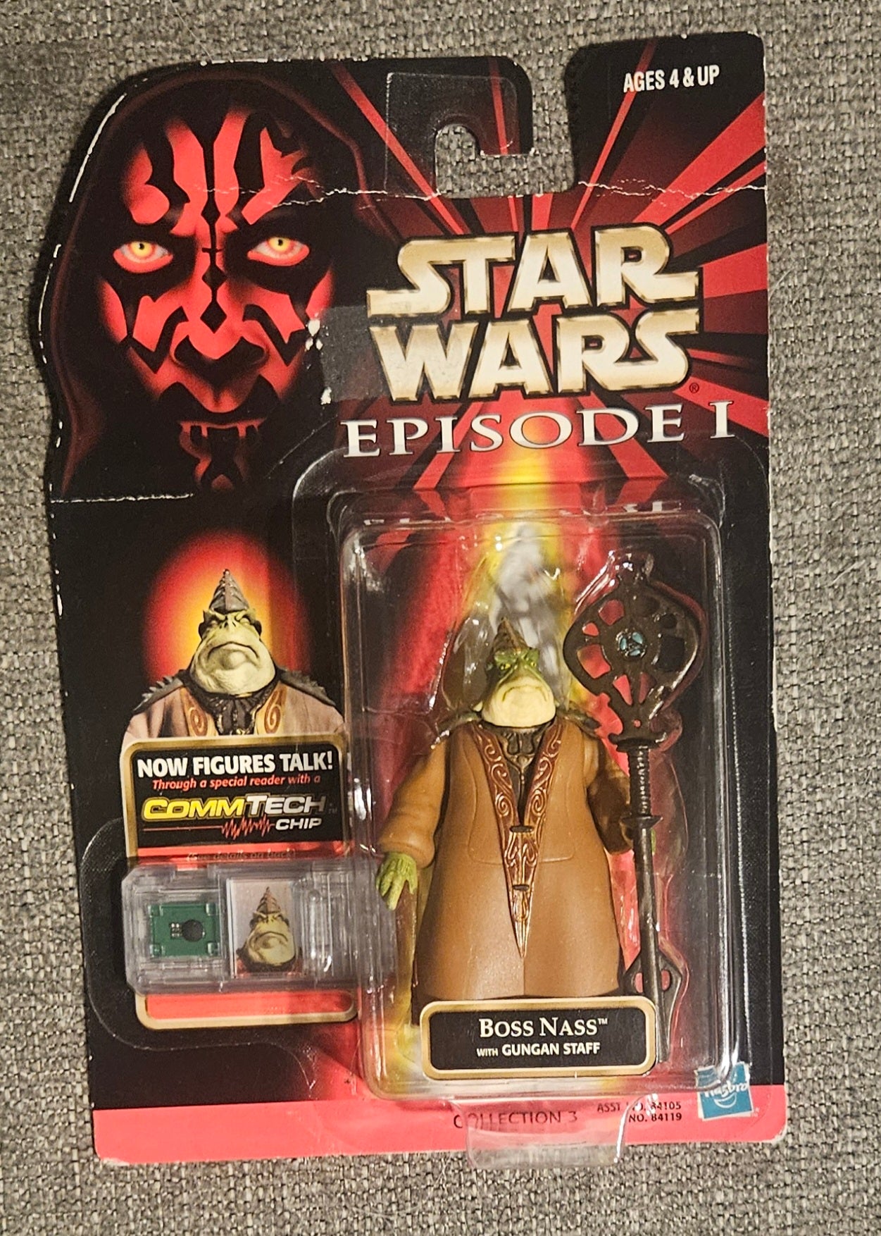 Star Wars: Boss Nass with Gungan Staff Figure