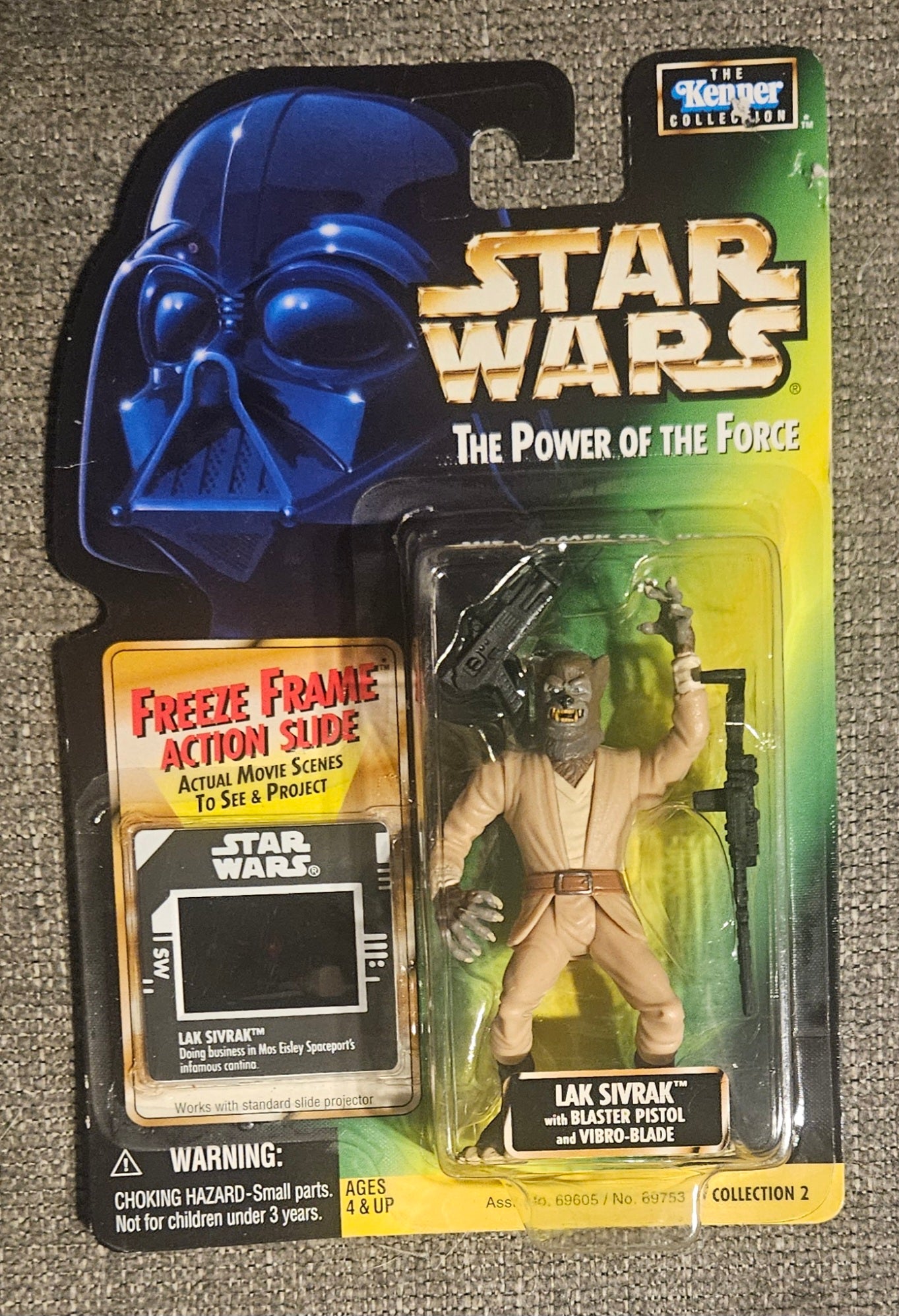 Star Wars: Lak Sivrak with Blaster Pistol and Vibro-Blade Figure