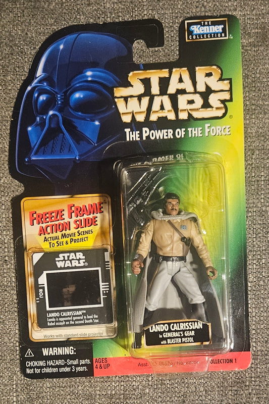 Star Wars: Lando Calrissian in General's Gear with Blaster Pistol Figure