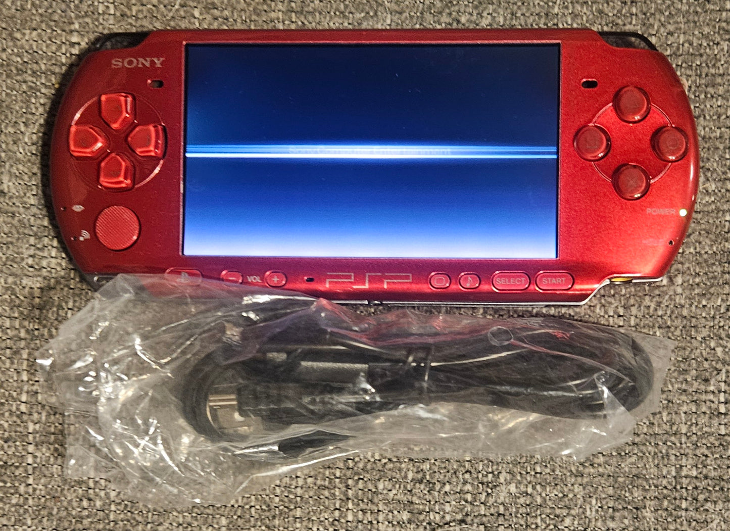 PSP Radiant Red 3000 Model (Japanese Import Edition)