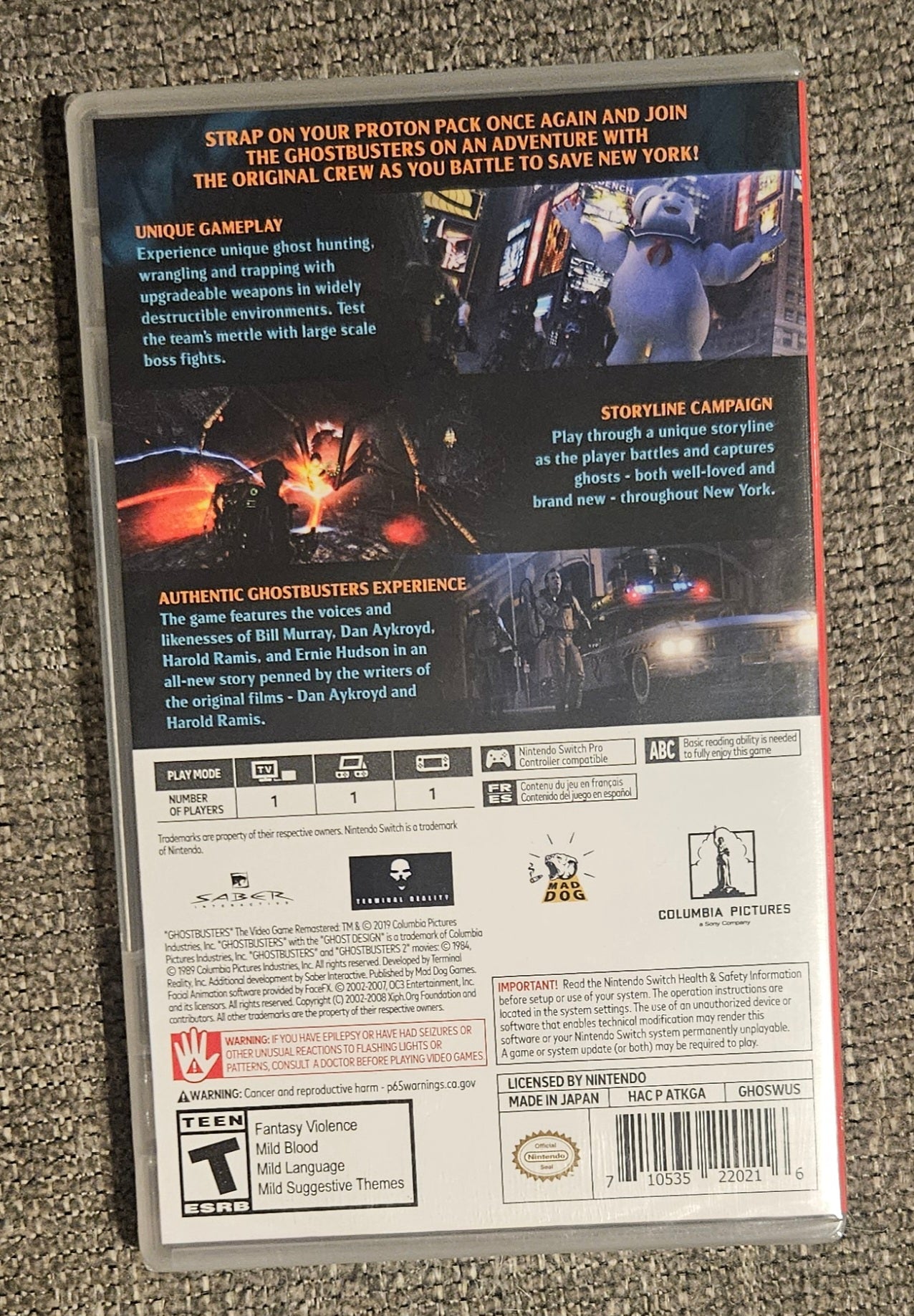 Ghostbusters The Video Game Remastered