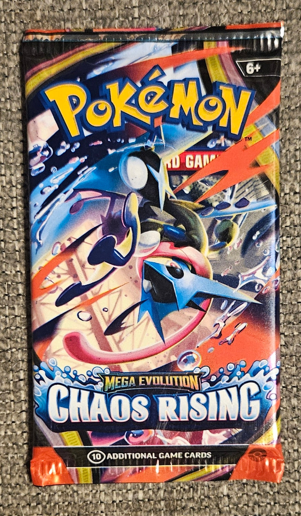 Pokémon Mega Evolution Chaos Rising Booster Pack