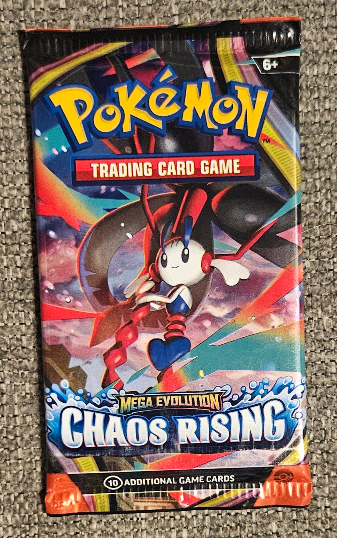 Pokémon Mega Evolution Chaos Rising Booster Pack