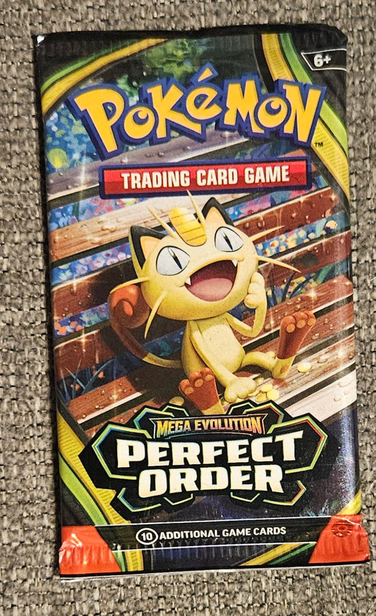 Pokémon Mega Evolution Perfect Order Booster Pack