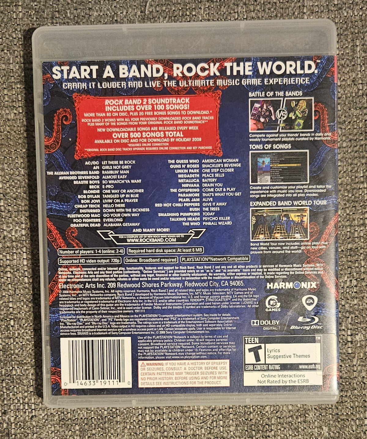 Rock Band 2 (Game Only)
