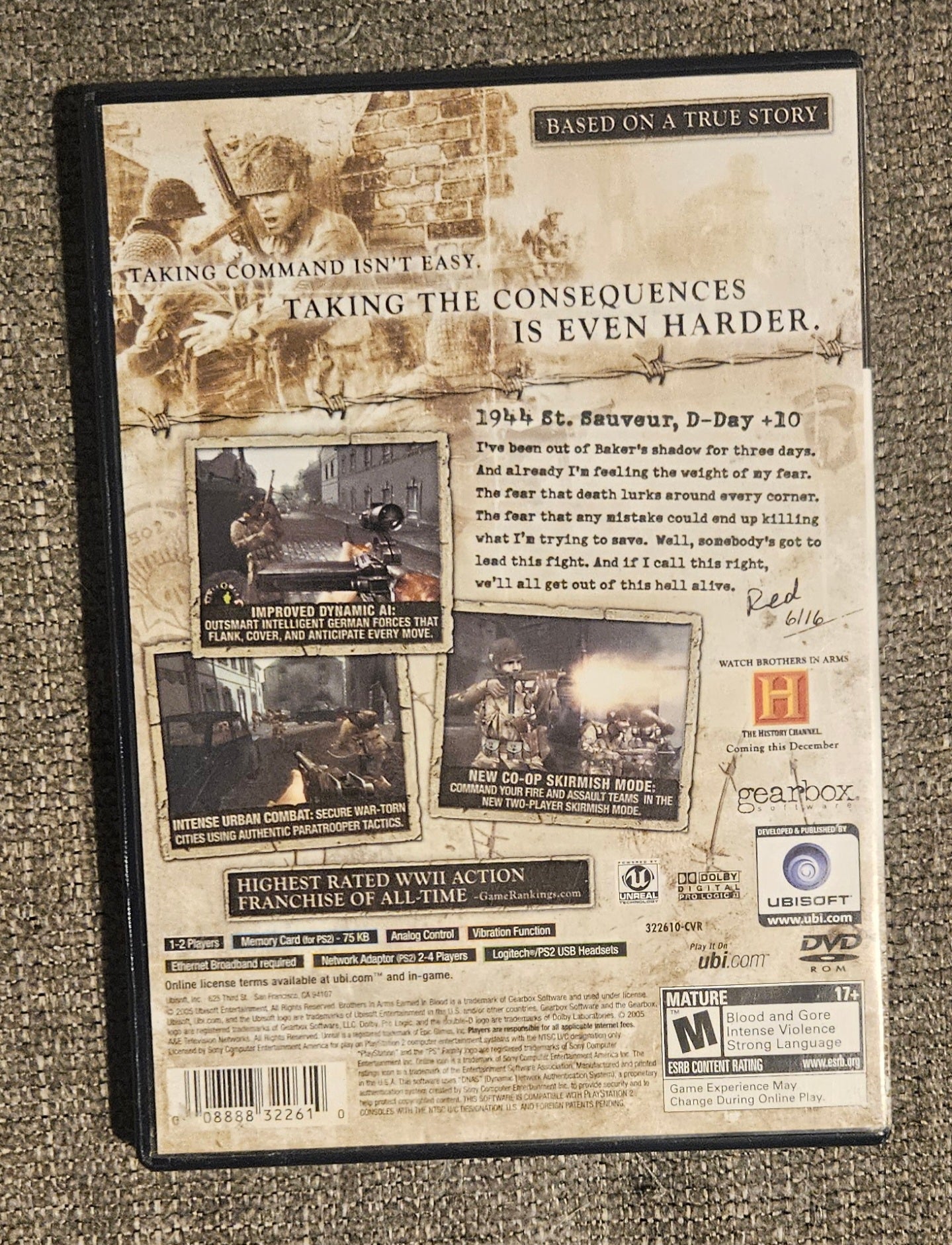 Brothers In Arms: Earned In Blood