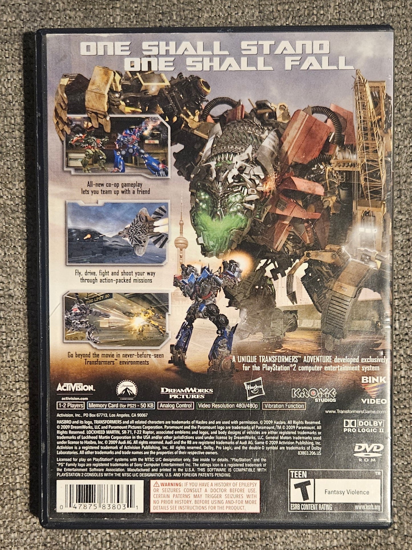 Transformers: Revenge of The Fallen