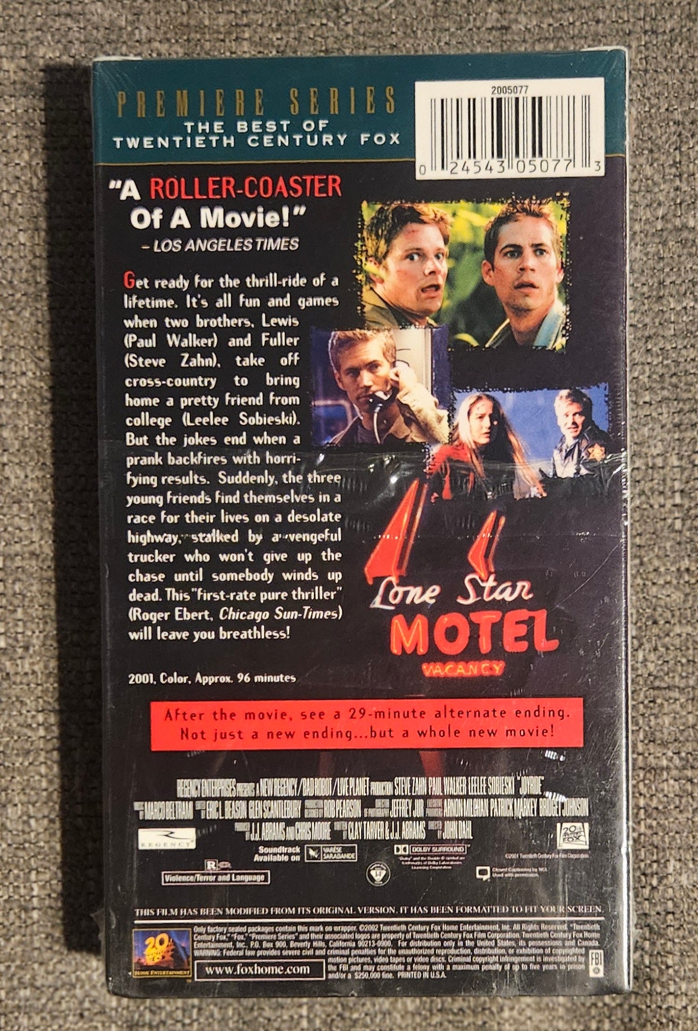 Joyride Special Edition (VHS)