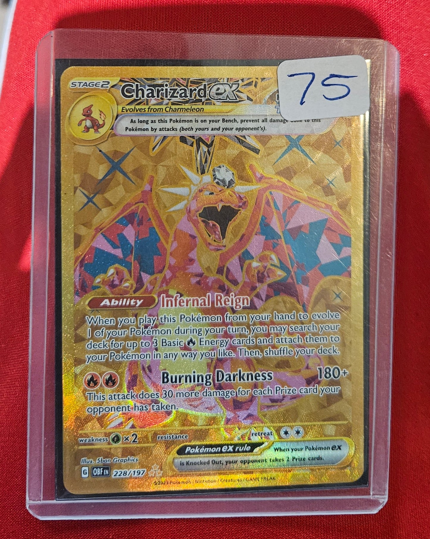 Charizard EX (Prismatic Evolutions) Card