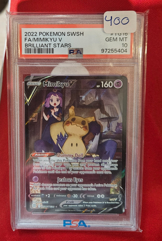 Mimikyu PSA Graded Card