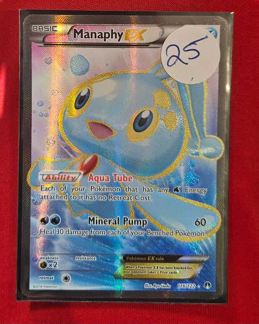 Manaphy EX Card
