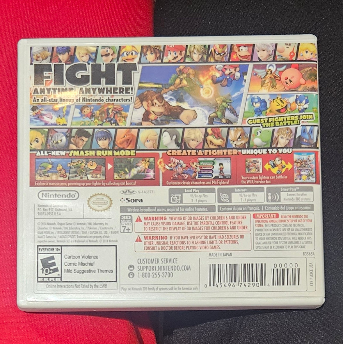 Super Smash Bros 3DS