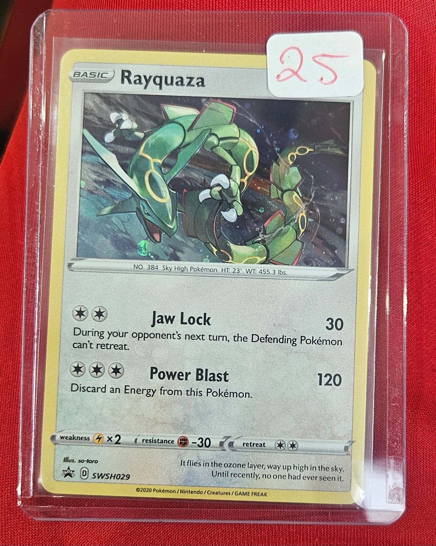 Rayquaza Card