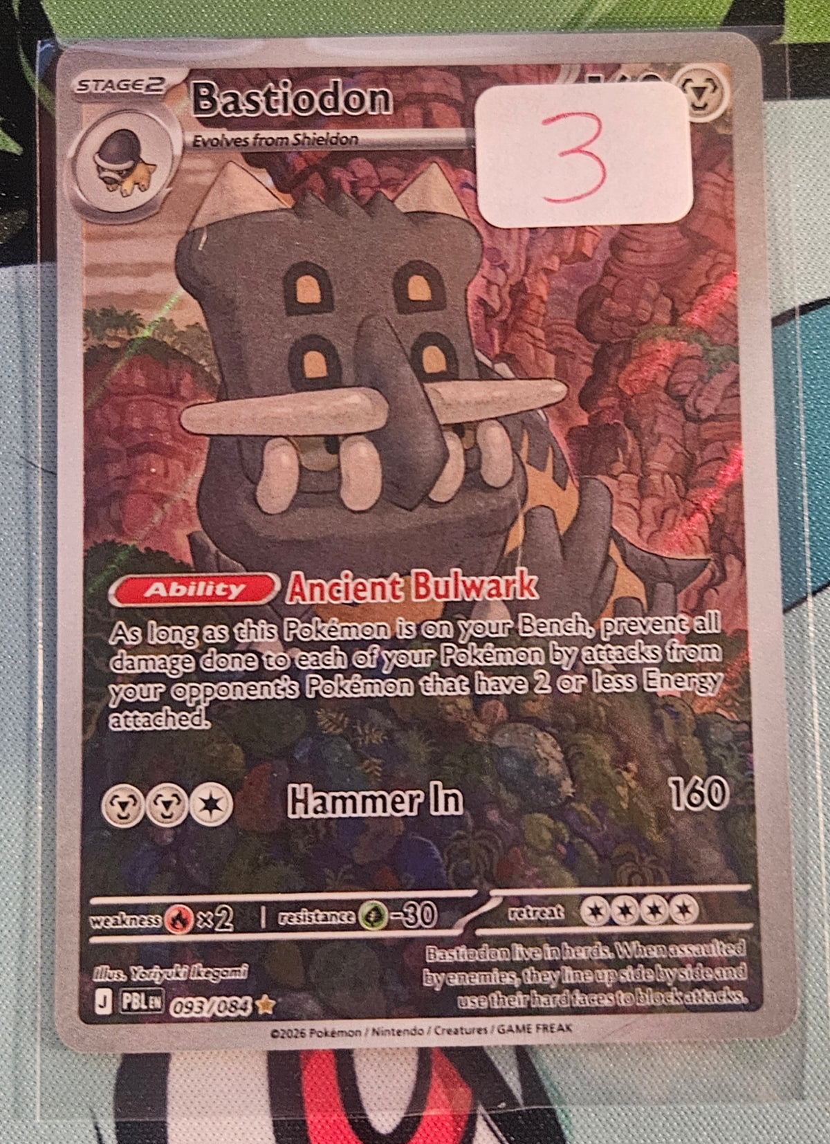 Bastiodon Card