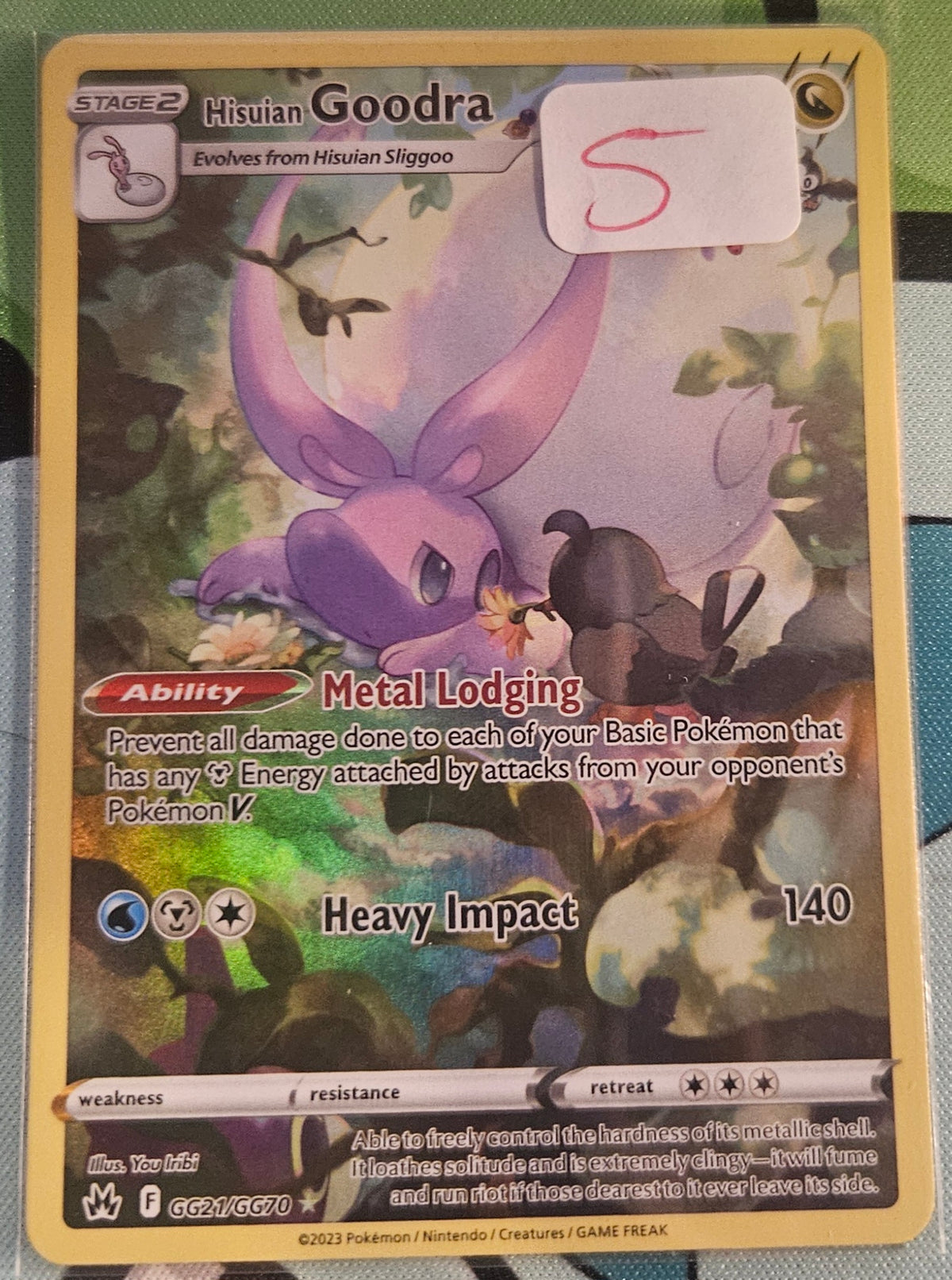Hisuian Goodra Card