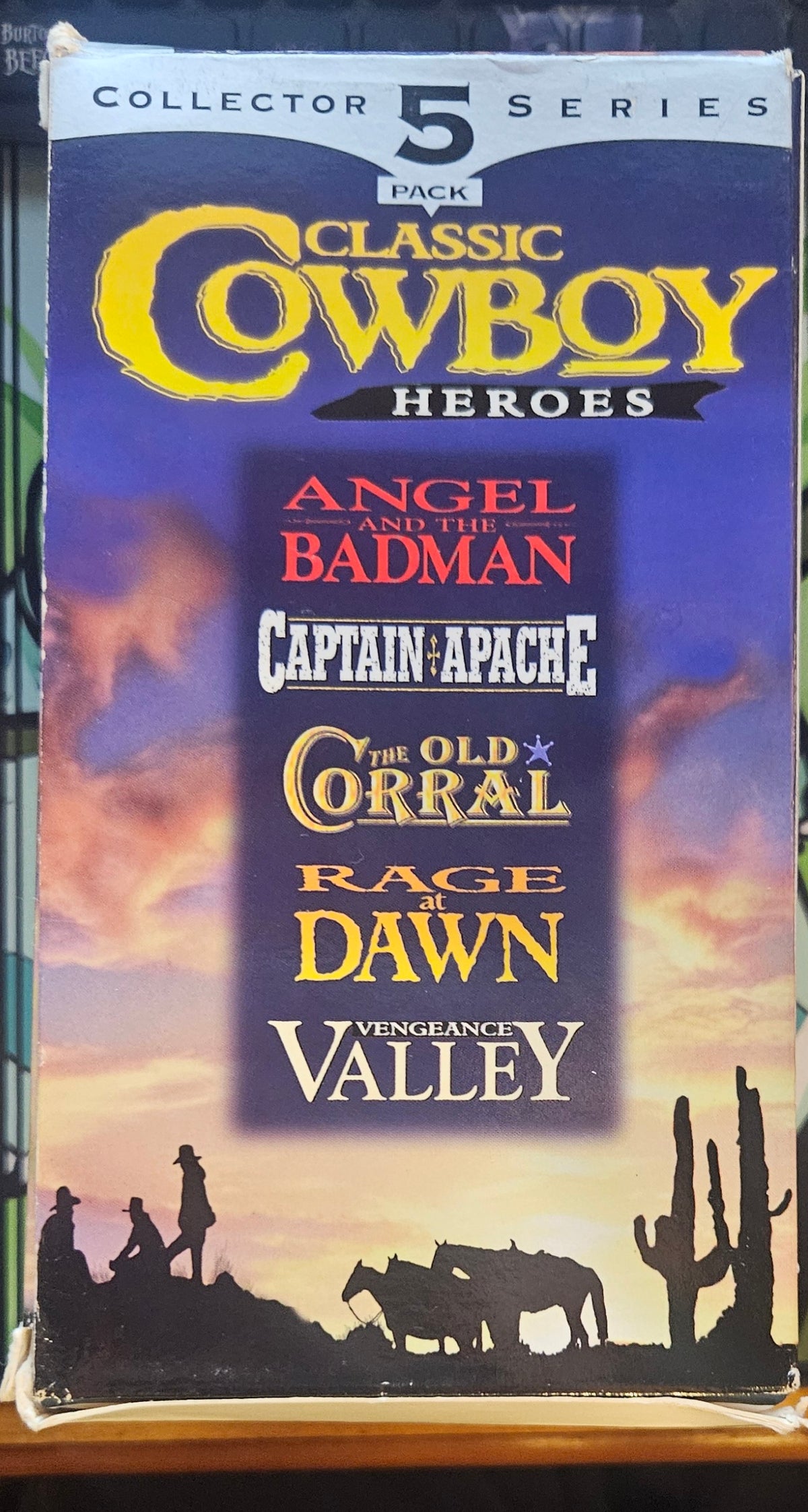 Classic Cowboy Heroes Collection (VHS)