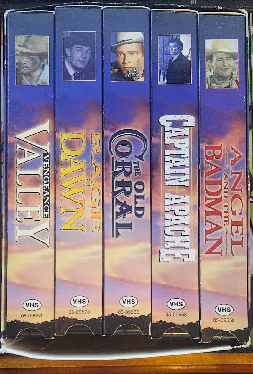 Classic Cowboy Heroes Collection (VHS)