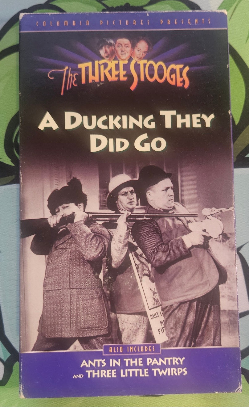 The Three Stooges: A Ducking They Did Go (VHS)