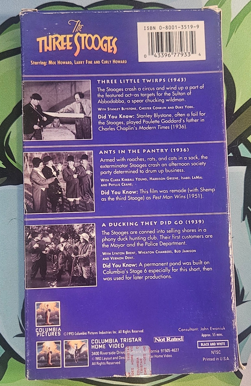 The Three Stooges: A Ducking They Did Go (VHS)