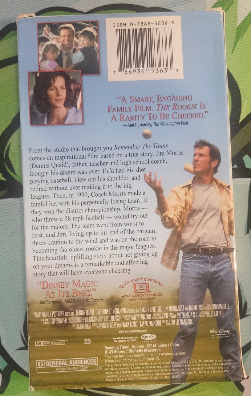The Rookie (VHS)