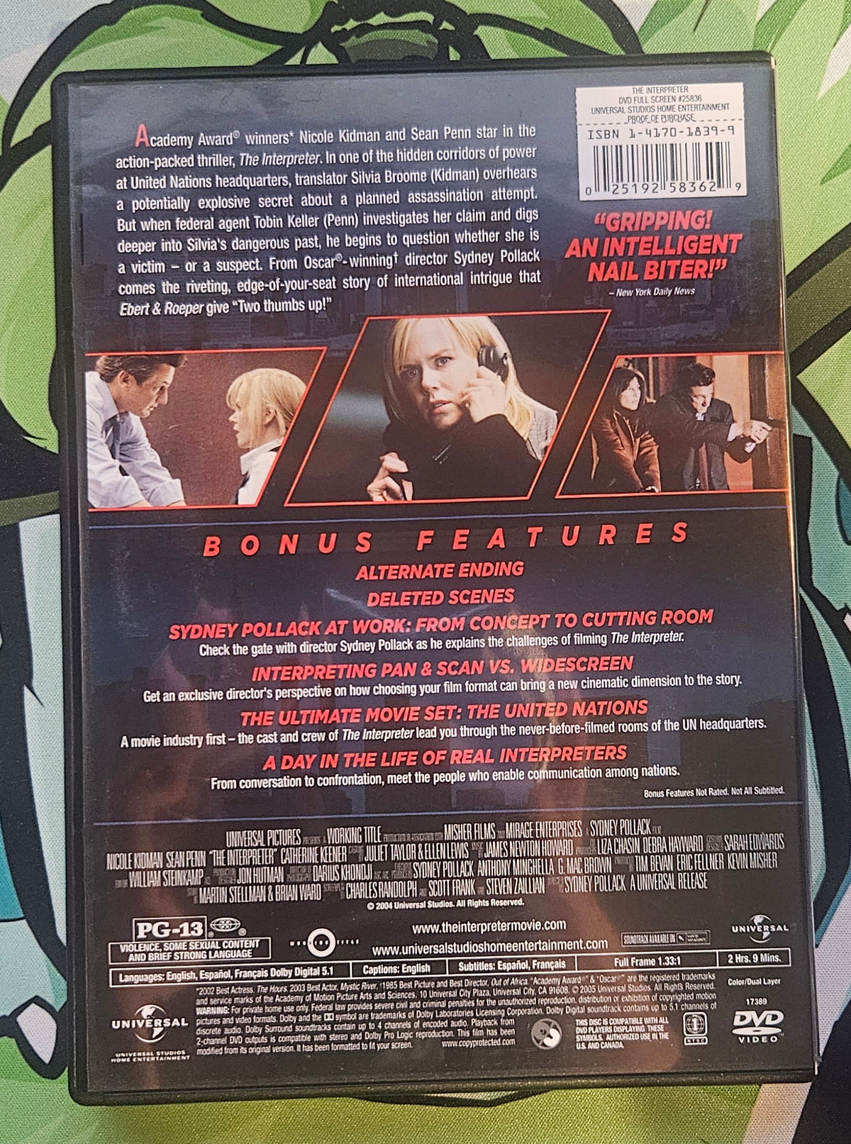 The Interpreter (DVD)