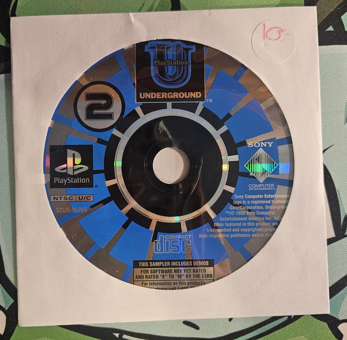 PlayStation Underground Demo Disc 2 (Loose)